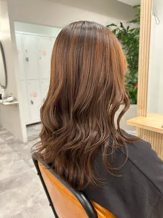 セミロング 🍟月舘りほ カラー/髪質改善🍟のヘアスタイル