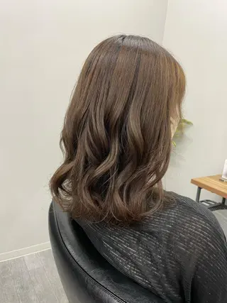 ロング カラー CHORD 四条河原町駅店　髪質改善&韓国風&ハイトーンカラー所属・けいと髪質改善 全年齢リピート多数のヘアスタイル