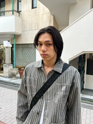 ミディアム カラー メンズ DX所属・✨メンズスタイル✨ Daiのヘアスタイル