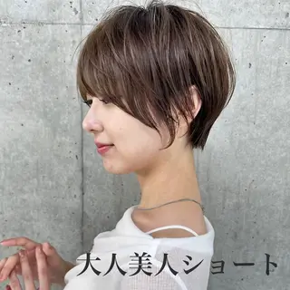 ショート カラー ショート特化✨ 津々美のヘアスタイル