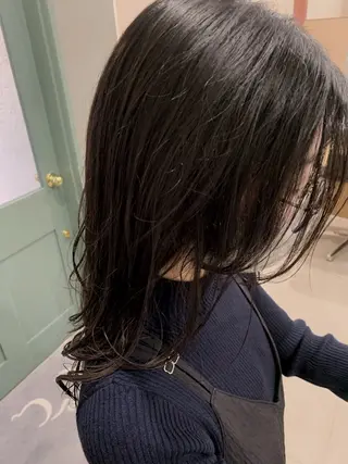 ロング コタ コットのヘアスタイル