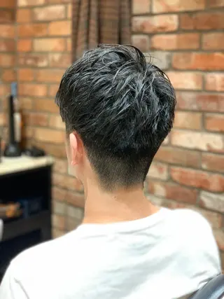 ショート HIROGINZAプレミアムバーバー赤坂店所属・田中 千恩のヘアスタイル