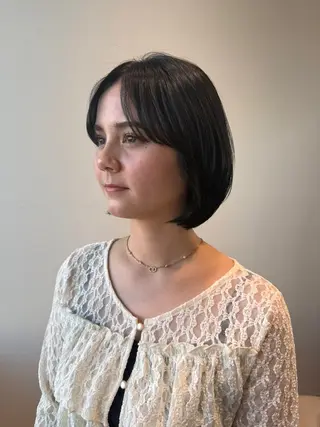 ショート カラー 木村 架音のヘアスタイル