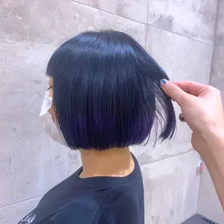 ショート カラー 韓国🇰🇷透明感 ERIのヘアスタイル