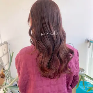 ミディアム カラー 中屋恵美🎨 Designカラーのヘアスタイル