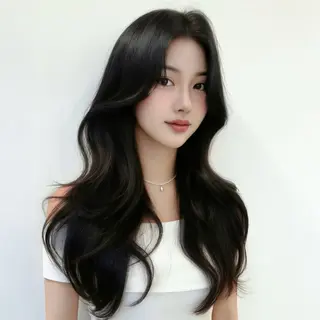 ロング カラー 銀座/韓国レイヤー髪 質改善/RYUのヘアスタイル
