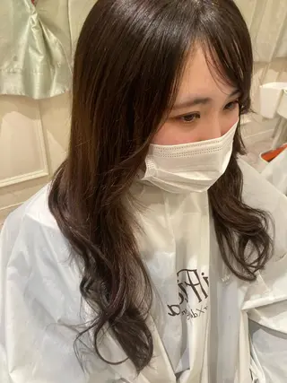 ミディアム エクステブリーチ矯正 griFFicaのヘアスタイル