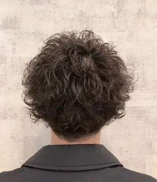 ショート パーマ メンズ 北脇 健治のヘアスタイル