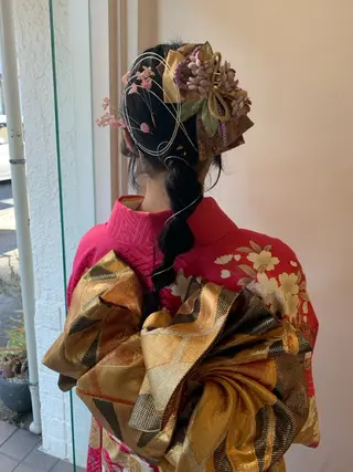 セミロング ヘアアレンジ 【takk】 ナカヤママサヨシのヘアスタイル