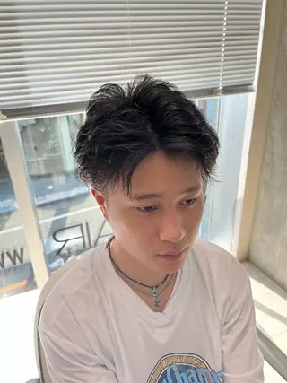 パーマ メンズ オブヘア　ウエスト店所属・鈴木夏季 お悩み相談/自由が丘のヘアスタイル
