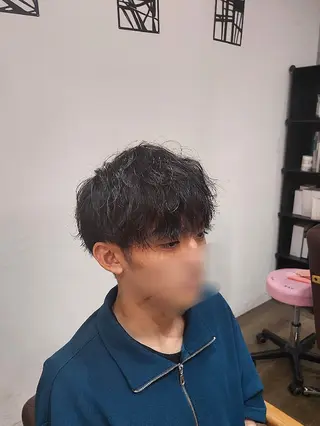 パーマ 🫟メンズパーマ地域 最安値🫟✂藤原のヘアスタイル