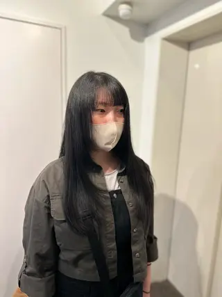 ロング カラー ボブ/レイヤー/透明 感カラー/dai🌿のヘアスタイル