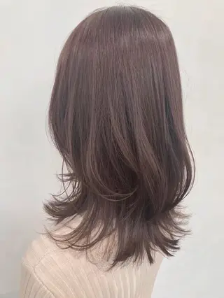カラー 須原 華那子のヘアスタイル