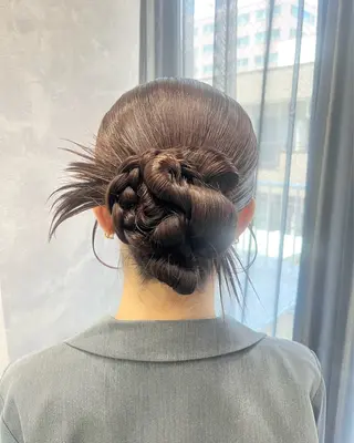ヘアアレンジ 🇰🇷jisoo -ジス-🇰🇷のヘアスタイル