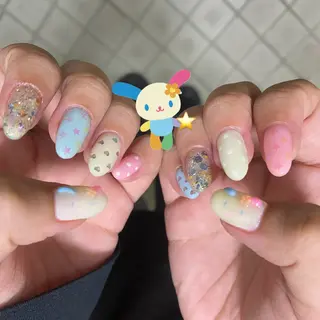 ネイル nano/きもかわ nail🐬🫧のネイルデザイン