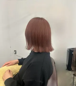 ミディアム 美髪縮毛矯正/ 髪質改善/岩田一駿のヘアスタイル