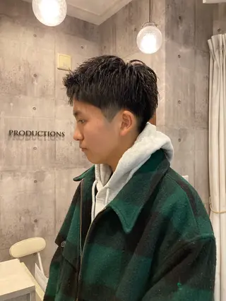 ショート メンズ HairSalon Productions所属・ハマノ ミユのヘアスタイル