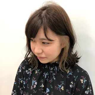 カラー パーマ ヘアアレンジ メンズ キッズ ネイル マツエク・マツパ 髪質改善ストレート髪 質改善カラー特化中崎のヘアスタイル