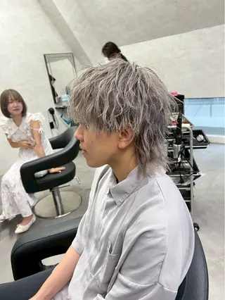 カラー ブリーチカラー kentoのヘアスタイル