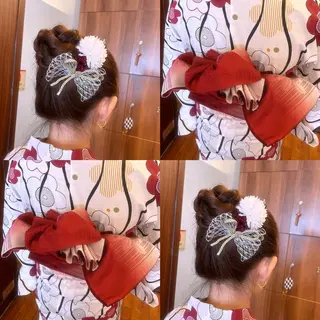ヘアアレンジ 三瓶 公子のヘアスタイル