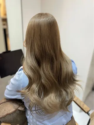 ロング カラー ヘアアレンジ ✨韓国/外国人風✨ 江原巧のヘアスタイル