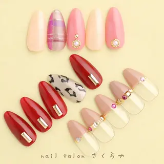 ネイル さくらや❤ パラジェル使用のネイルデザイン
