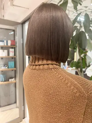 ショート カラー ヘアアレンジ 🌿ニュアンスパーマ /ショート淳平のヘアスタイル