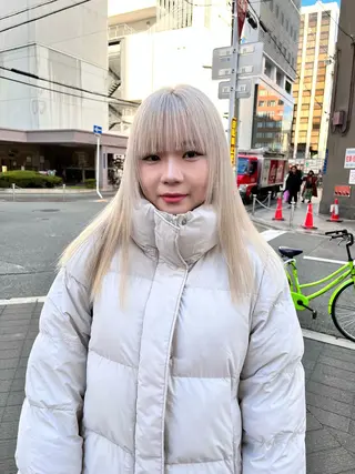 ロング カラー ショート/パーマ/ カラー/FUKOのヘアスタイル