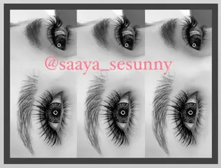 マツエク・マツパ SESUNNY セサ二ー　SAYAのマツエク・マツパデザイン