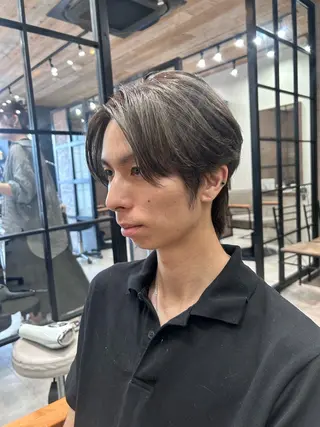 カラー メンズ レイヤー/韓国/ ハッシュ/高田翼のヘアスタイル