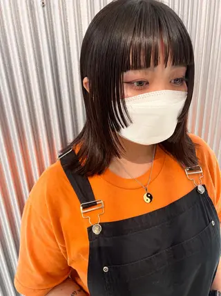 ミディアム ally hairsalon所属・Emi .のヘアスタイル