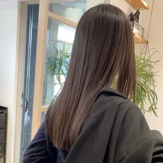 ロング カラー 艶カラー×似合わせ カットshihomiのヘアスタイル