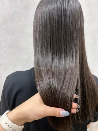 セミロング 池田 華怜のヘアスタイル