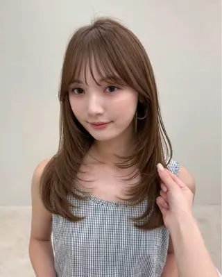 ミディアム sora/レイヤー/ 似合わせカット🎀のヘアスタイル