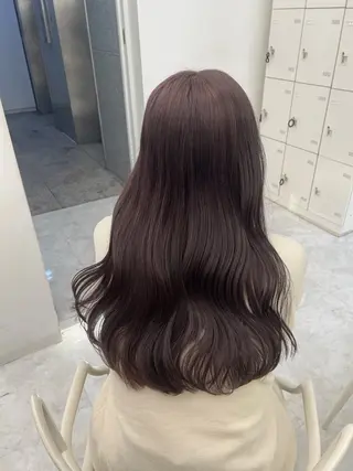 ロング 淡色ラベンダー♡ ニーナ🎀🦙のヘアスタイル
