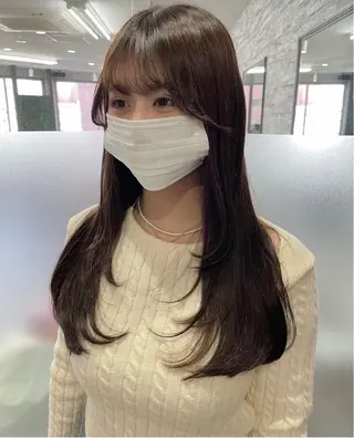 ロング Ria OSAKA　梅田所属・マリカ🦋韓国 ハイトーン/エクステのヘアスタイル