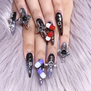 ネイル 稲垣 江梨花のネイルデザイン