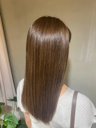 カラー ボブ/透明感カラー 岸本涼奈のヘアスタイル