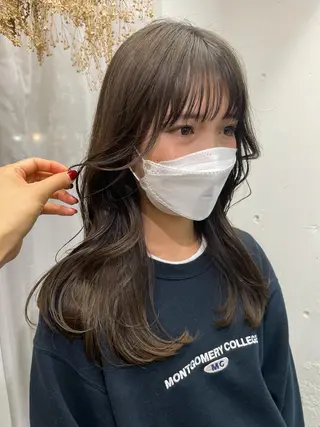 ロング 仙田 遥のヘアスタイル