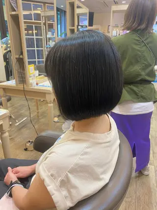 ショート 長嶋 花梨のヘアスタイル