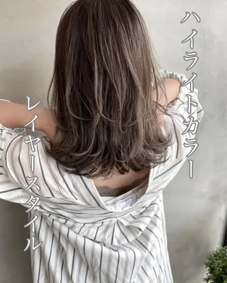 ミディアム カラー ヘアアレンジ ネイル マツエク・マツパ reverie【レヴリー】所属・夜23時まで予約🉑 reverieあきらのその他イメージ