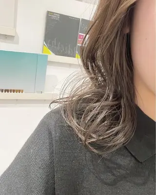 ミディアム カラー MignonS 仙幸 大輔のヘアスタイル