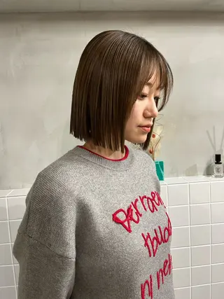 ミディアム anon Loemのヘアスタイル