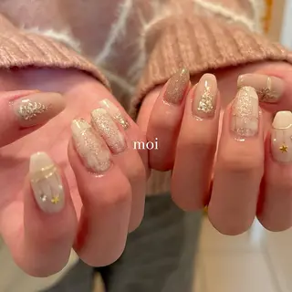 ネイル moi nail ˙⋆.˚のネイルデザイン