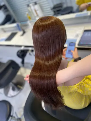 セミロング うる艶トレンドヘア 🕊️上野BABYのヘアスタイル