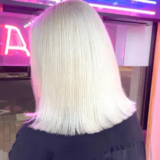 ミディアム カラー ハイトーン支持率 No.1🦋KOKIのヘアスタイル