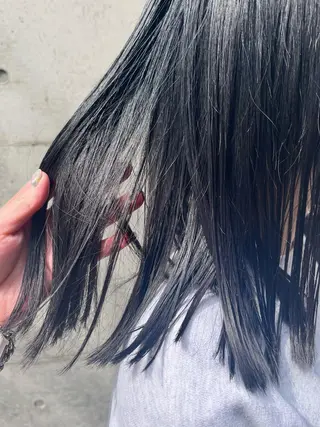 ミディアム カラー オタク特化🎀 顔まわり🎀ゆうなのヘアスタイル