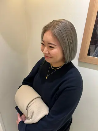 ショート カラー 外国人風ヘア/ 髪質改善/ayacaのヘアスタイル