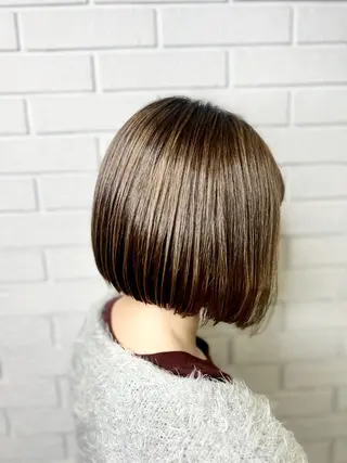 ミディアム カラー 髪質改善✨艶カラー MASAYAのヘアスタイル