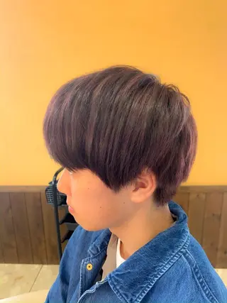 ショート メンズ 縮毛矯正/髪質改善 飯田公祐のヘアスタイル